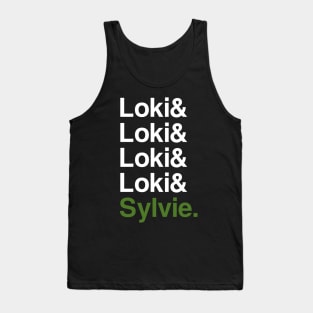 Loki & Sylvie Variants (dark) Tank Top